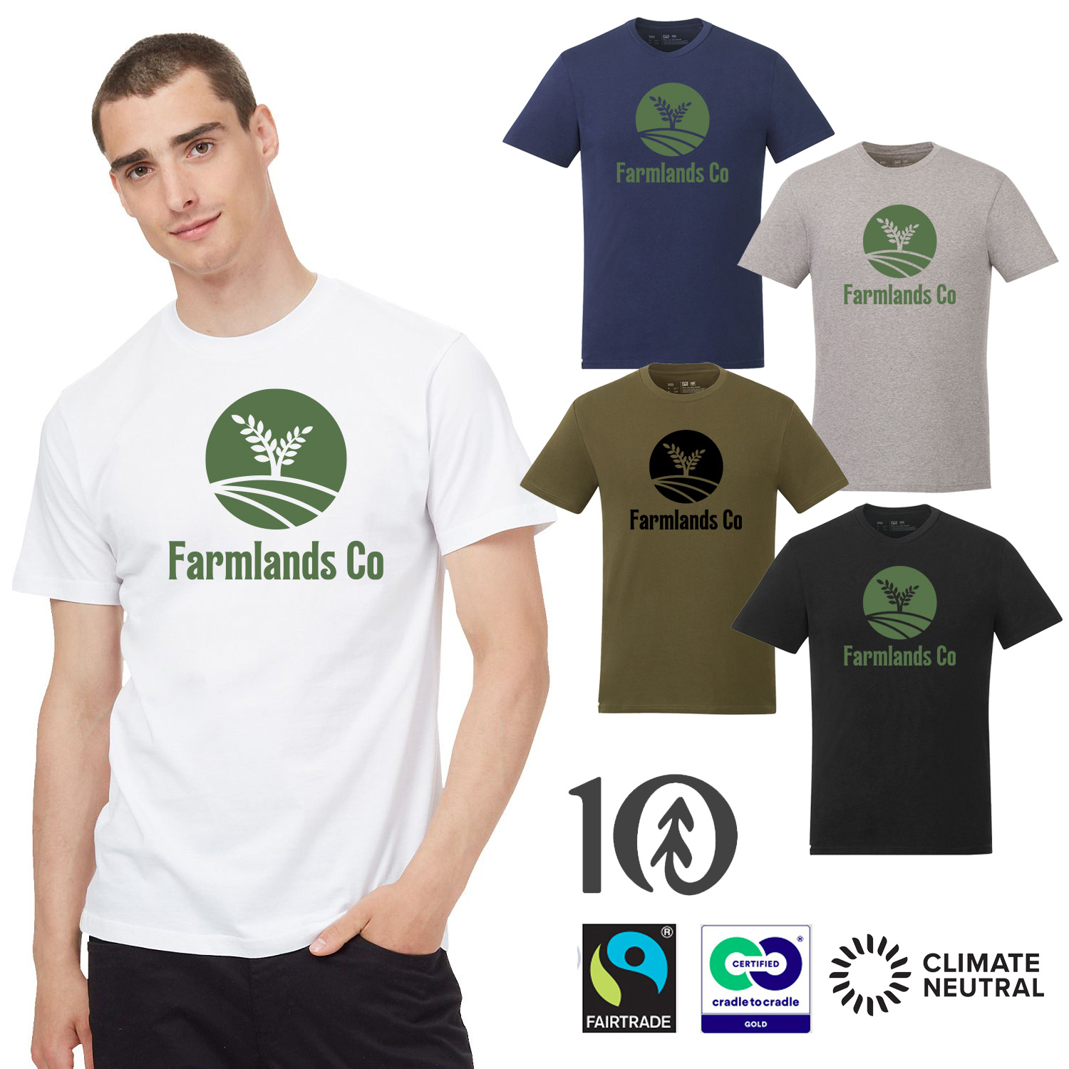 Unisex tentree 100% Organic Cotton T-Shirt | Screen Printed