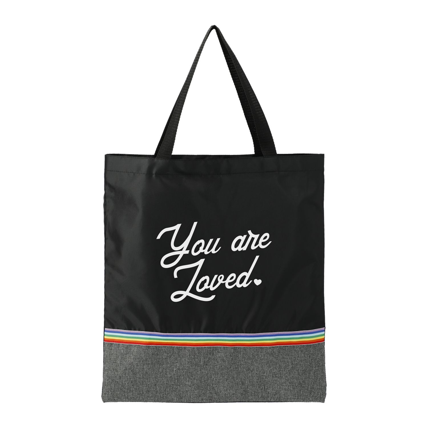 RPET Rainbow Tote Bag | Recycled | 17x16