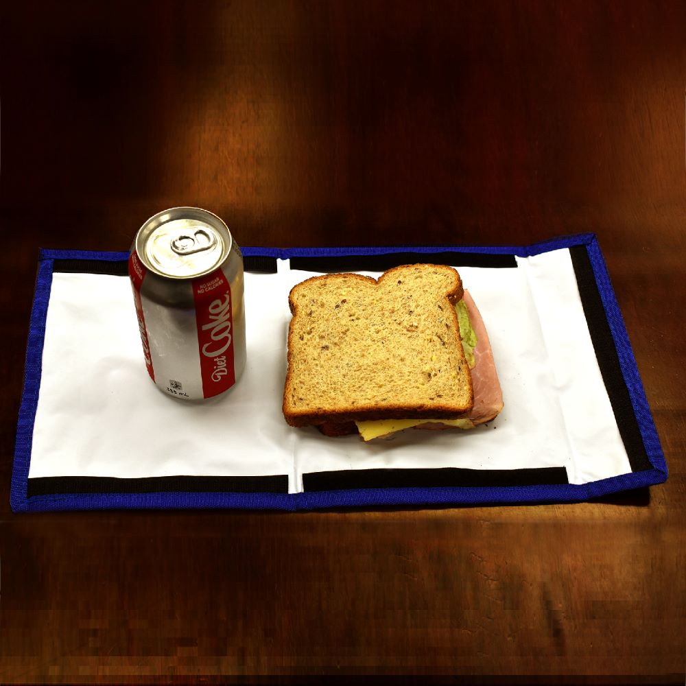 Recycled Sandwich Snack Bag Place Mat | Reusable
