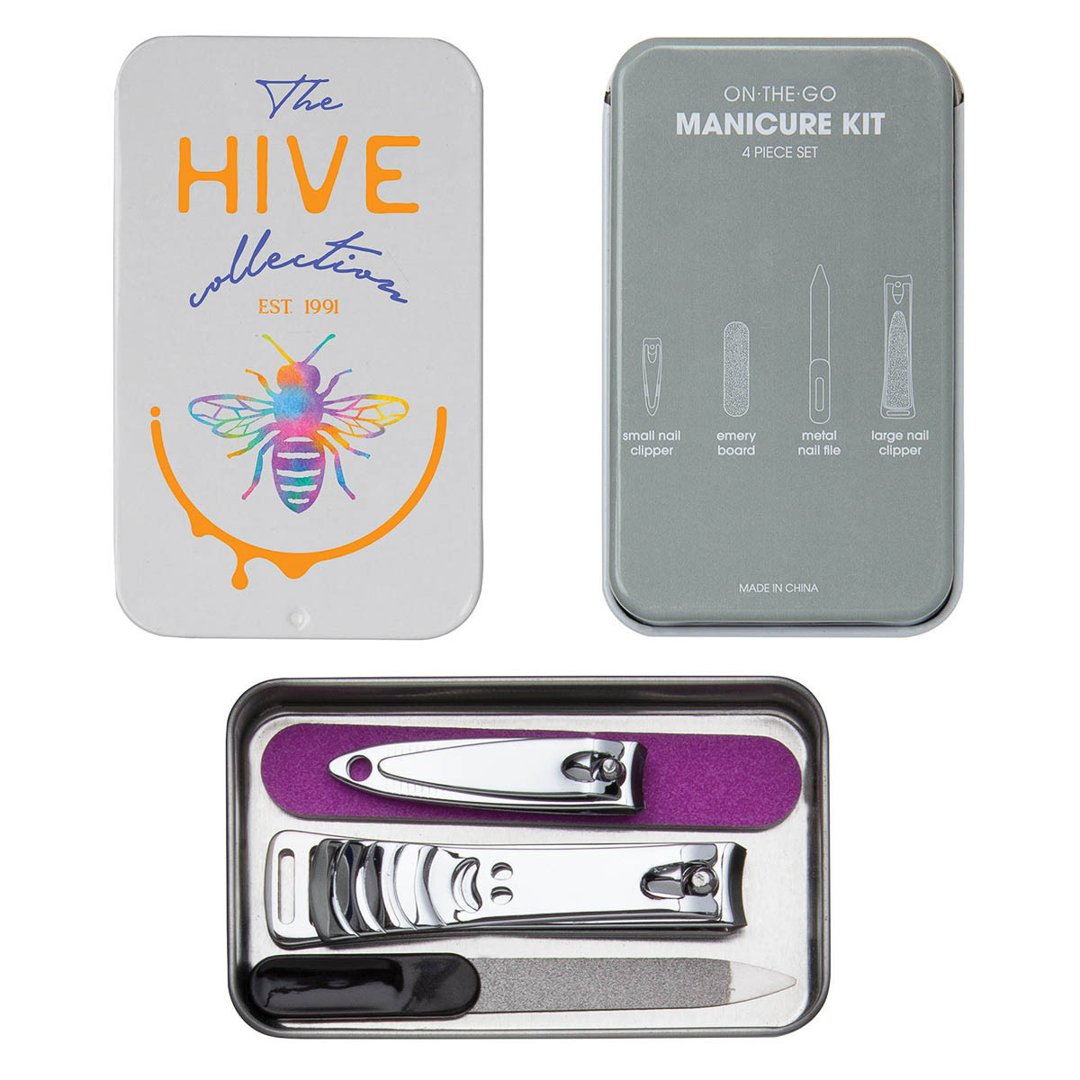 On the Go Mini Travel Manicure Kit | Reusable