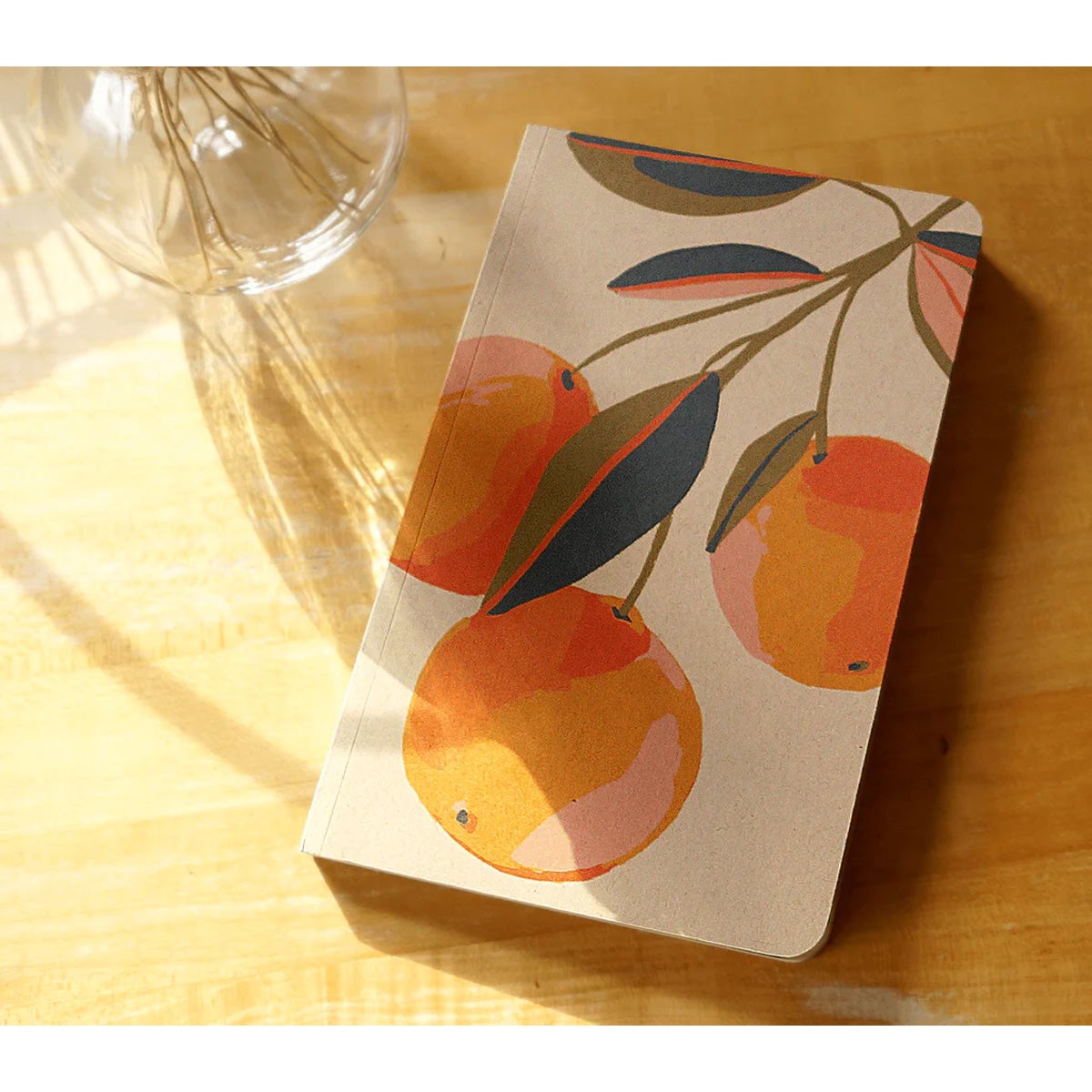 Recycled Lay Flat Kraft Notebook | USA Made | Full Color | 5x8 