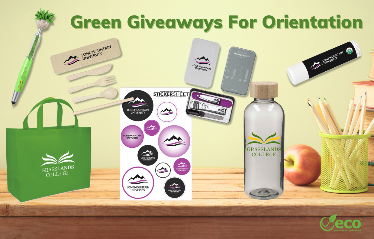 Green Orientation Promotional Giveaways