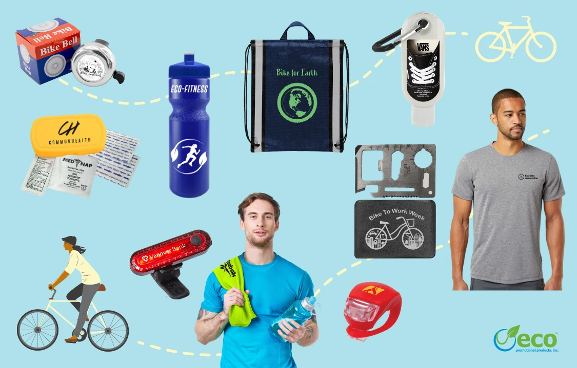 Bike themed promotional products