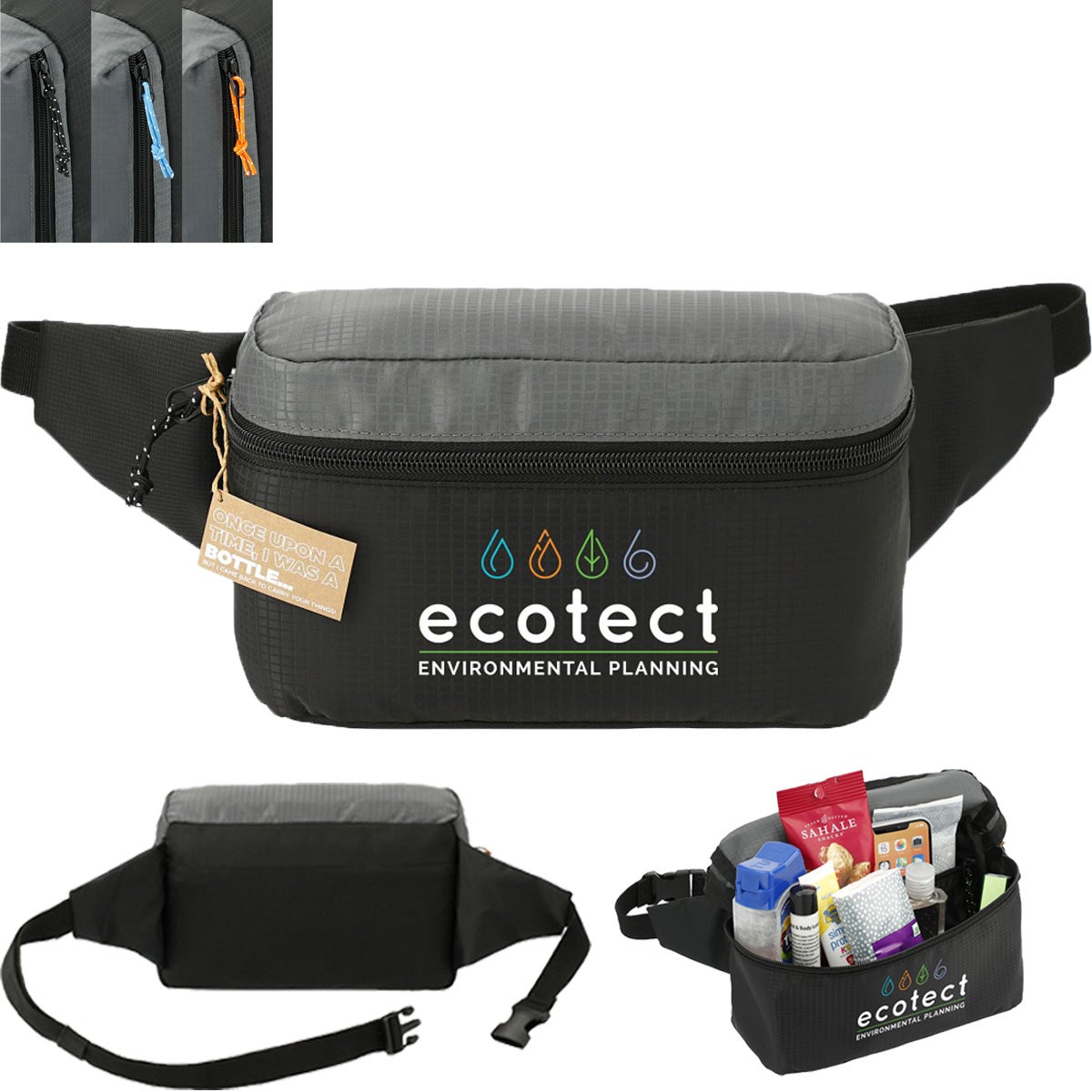 Recycled Nylon Cross Body Fanny Pack