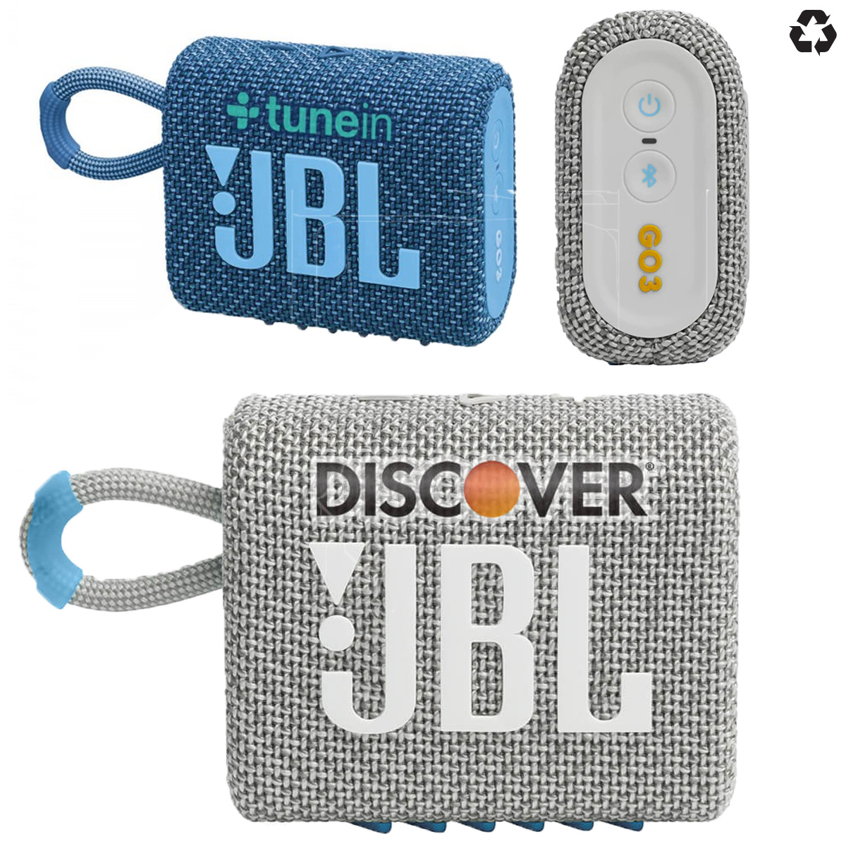 JBL Portable Waterproof Recycled Wireless Speaker 
