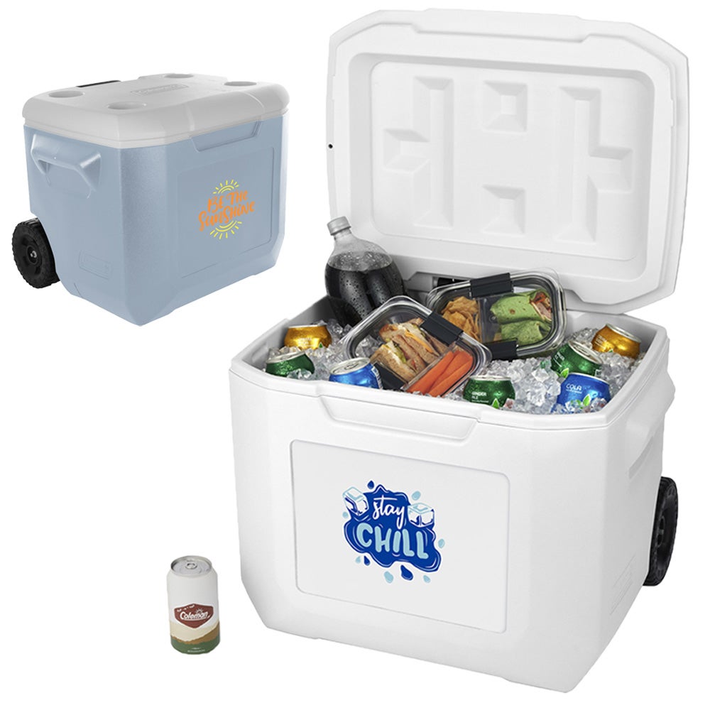 Coleman® Wheeled Cooler USA Made | 60 QT