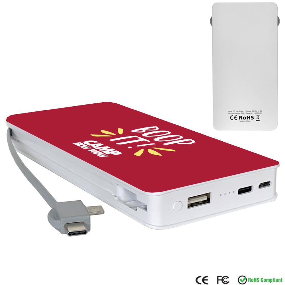 Recycled 8-in-1 Power Bank Charger | 10,000 mAh