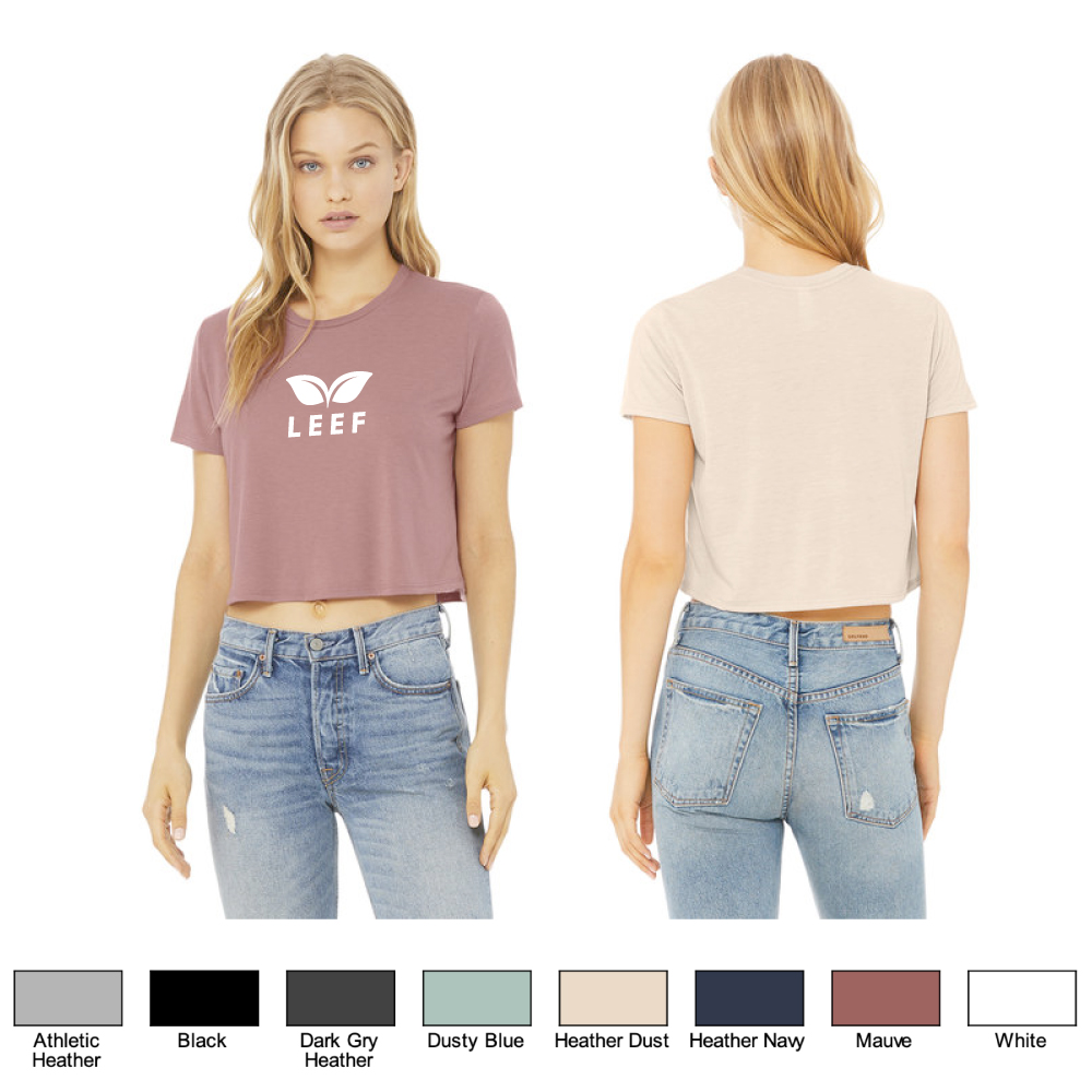 Custom Women's Cropped T-Shirt | WRAP Certified