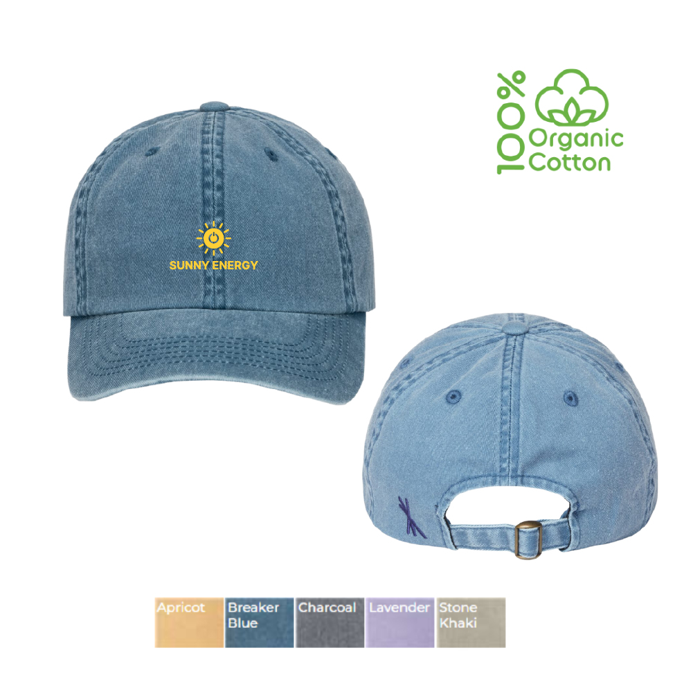 100% Organic Cotton Recycled Dad Hat