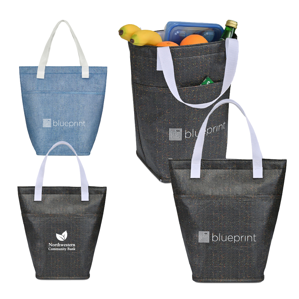 Recycled Non-Woven Cooler Tote Bag | 13x12x7