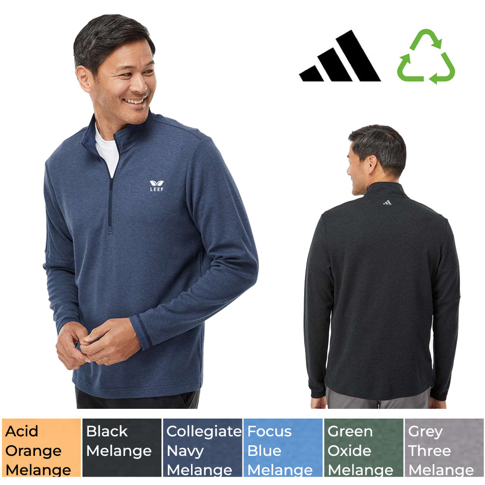 Adidas Recycled Quarter Zip Sweater