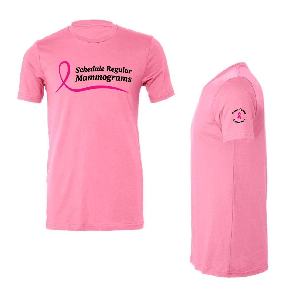 Breast Cancer Awareness Unisex Retail Fit Favorite Basic T-Shirt | WRAP Certified in pinkn