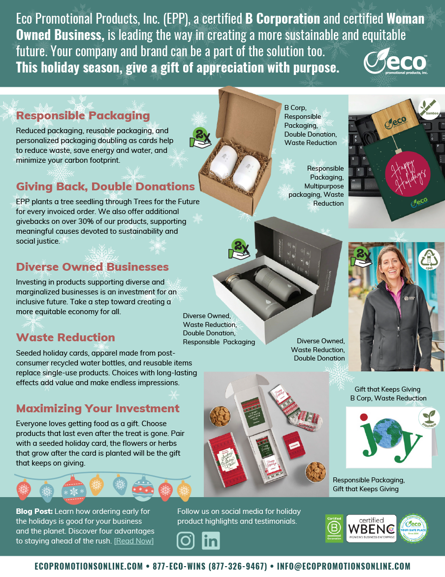 Holiday Promotional Products with Purpose