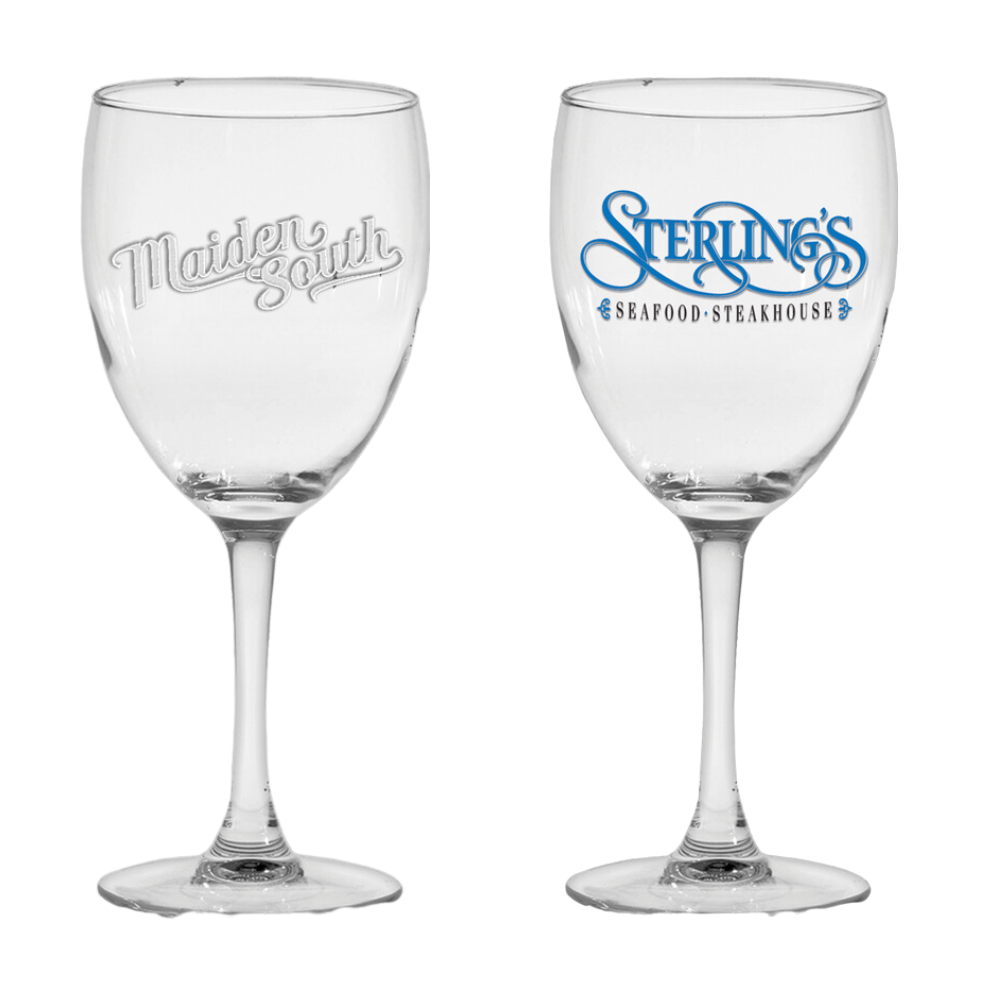 Customized Wine Glasses | USA Made | 10.5 oz