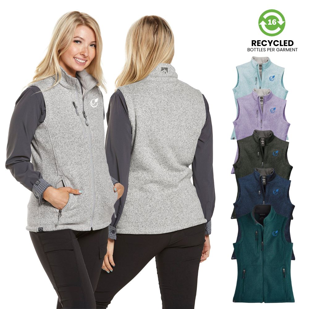 Above and Beyond Recycled Full Zip Vest | Womens