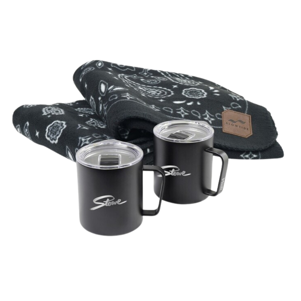  Gift Set -Slowtide® Paisley Park Blanket and MiiR® Camp Cup Duo