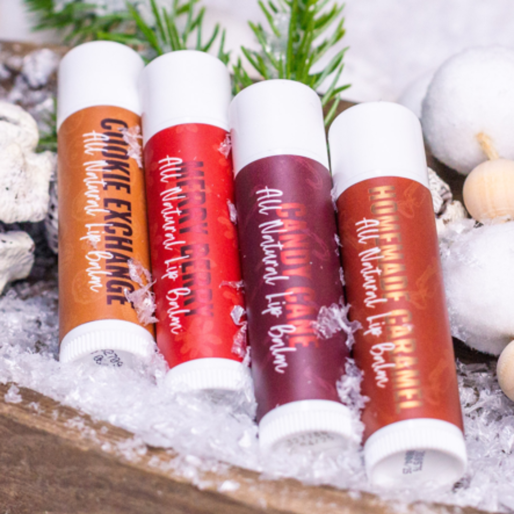 Custom USA Made Holiday Lip Balm