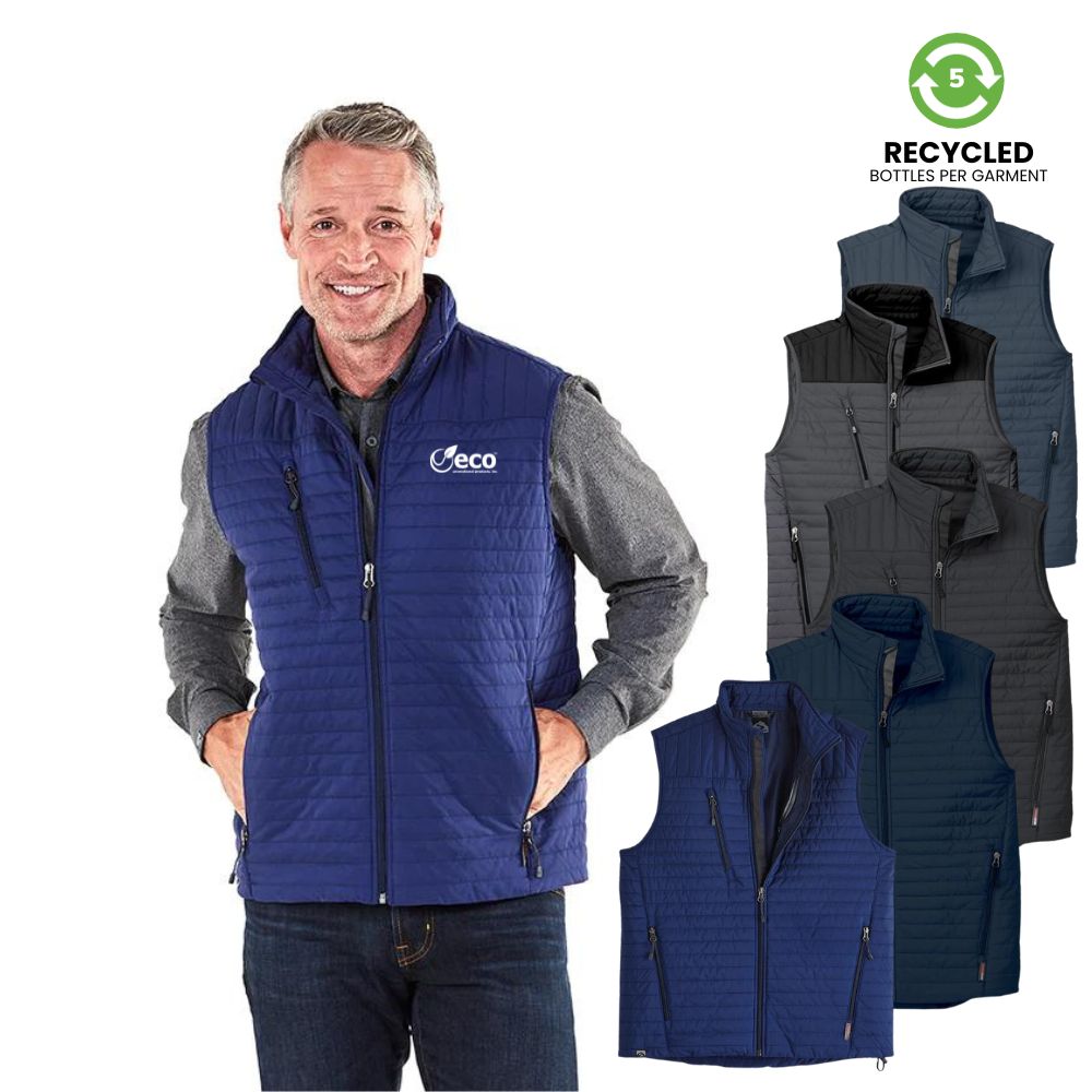 Men's Recycled Eco Insulated Quilted Vest