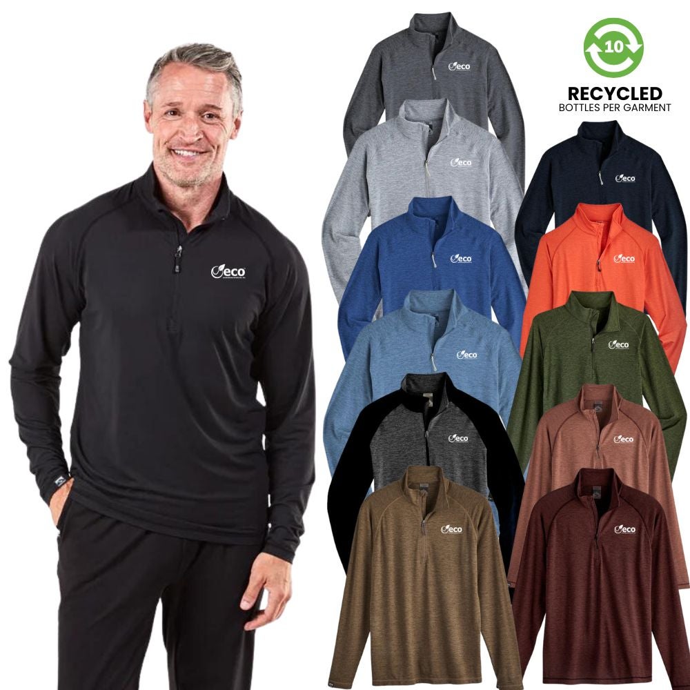 Men's Recycled Quarter Zip Pullover