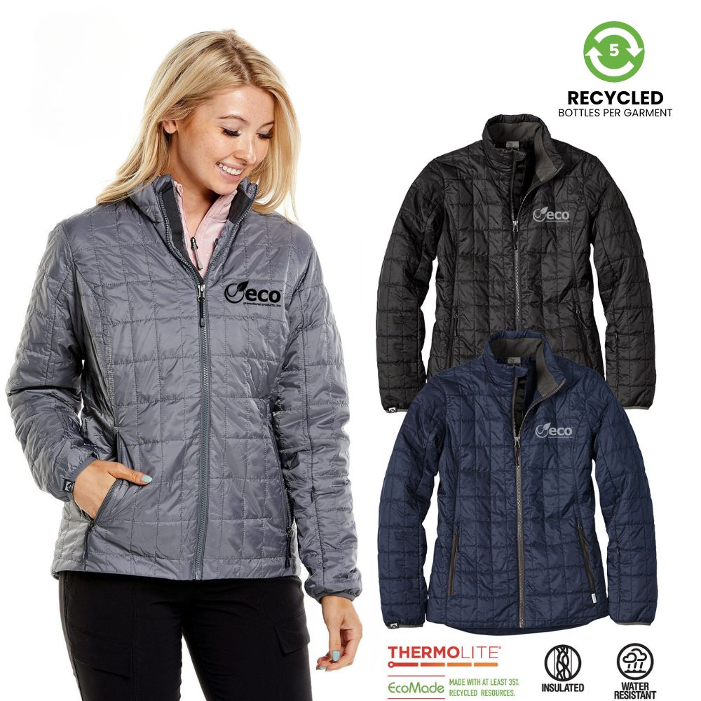 Recycled Insulated Travel Pack Jacket | Women's Fit