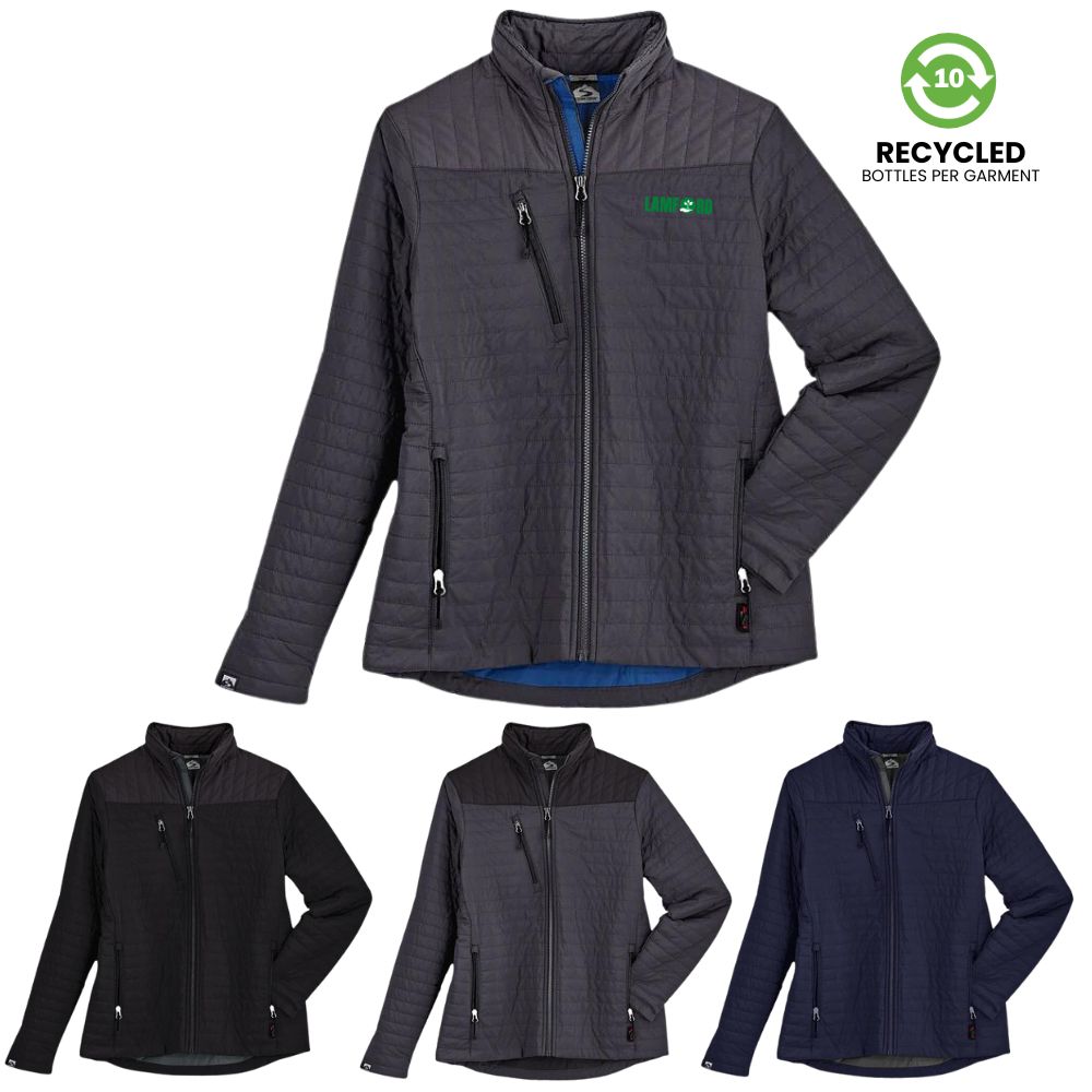 Women's Recycled Eco Insulated Quilted Jacket 