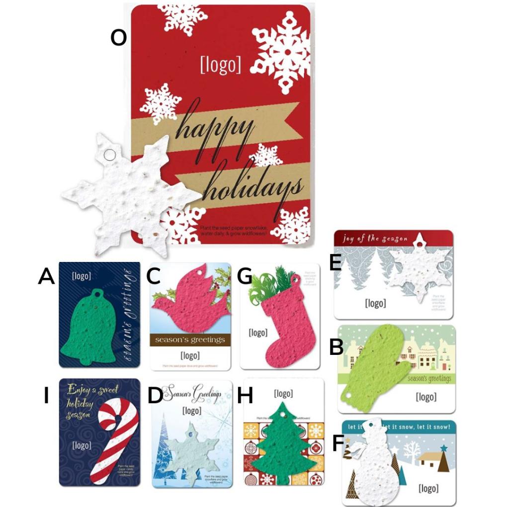 Holiday Seed Paper Mini Gift Pack USA Made