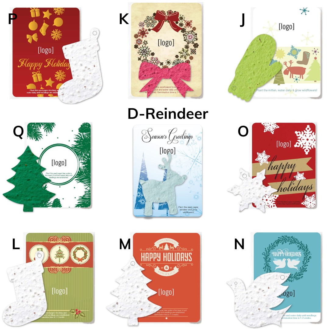 Holiday Seed Paper Mini Gift Pack | USA Made