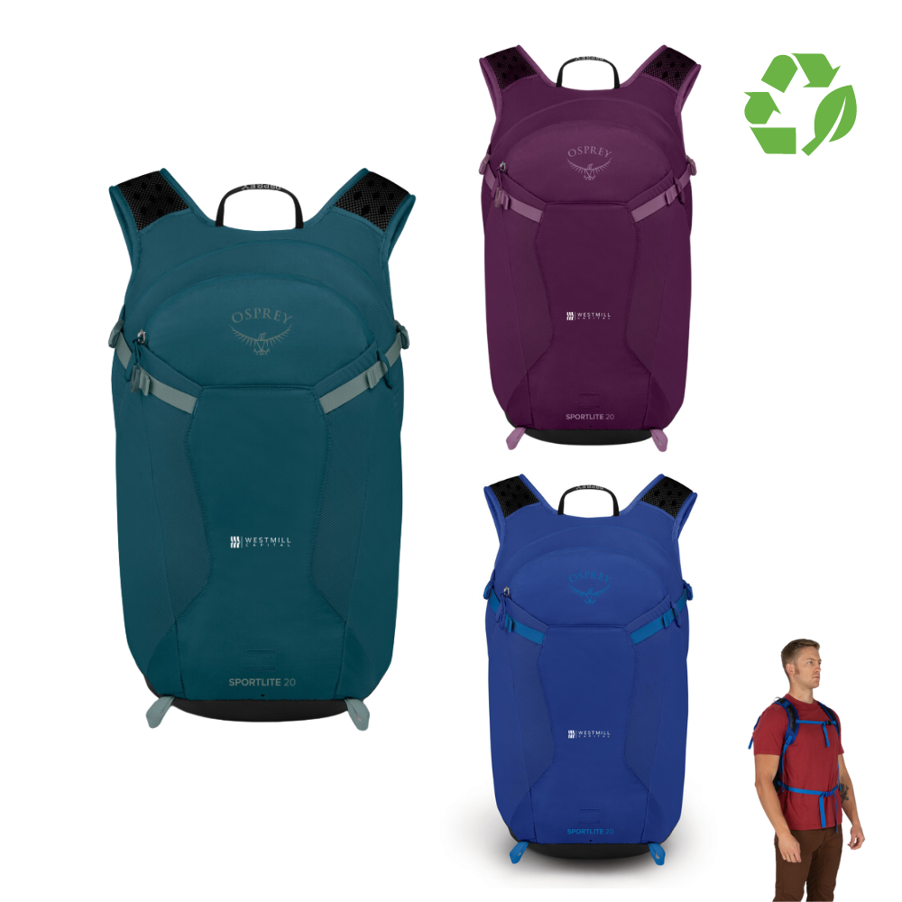 Osprey Recycled Cinch Travel Sportlite® Backpack  