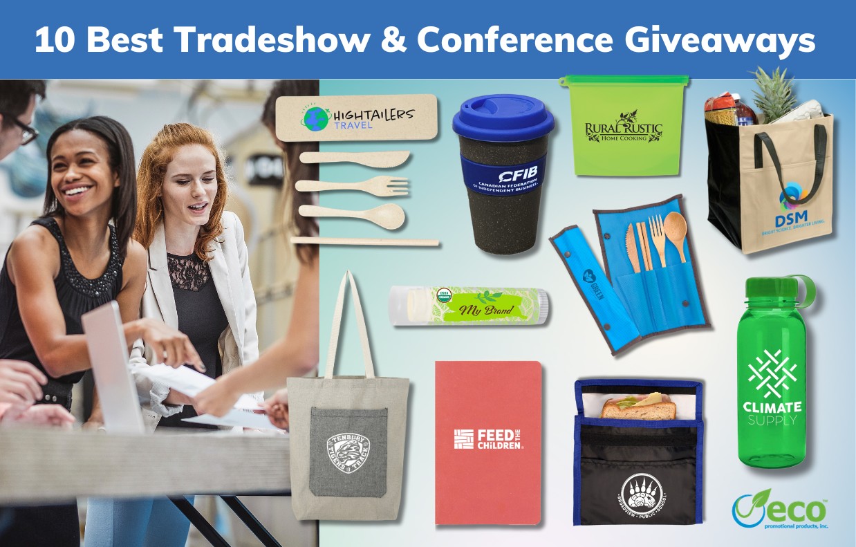 Top 10 Sustainable Conference and Tradeshow Giveaways to Reduce Waste in 2024