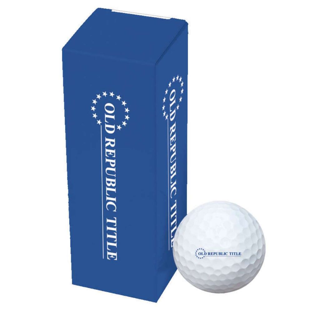 Custom Titleist Golf Ball Sleeve | 3 Pack | USA Made