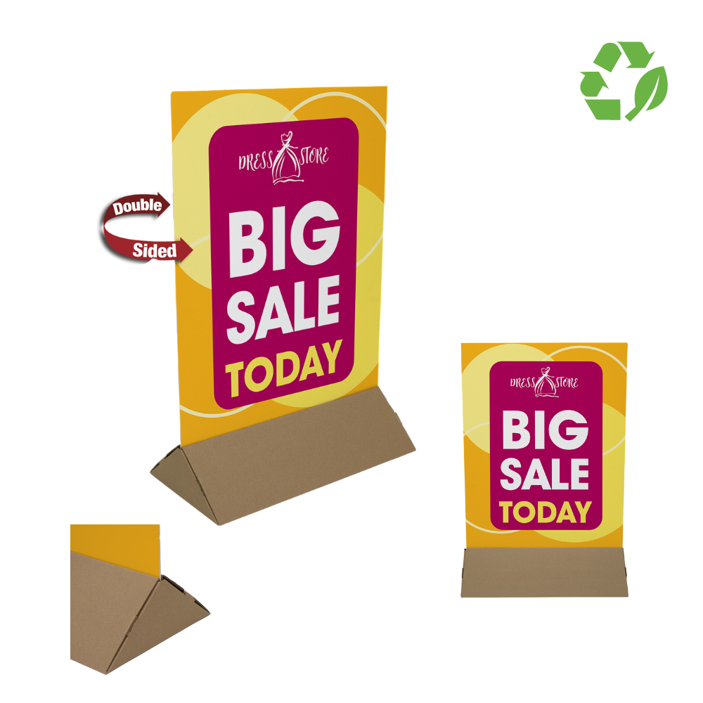 Table Top Recyclable Display Board | Eco Promotional Products