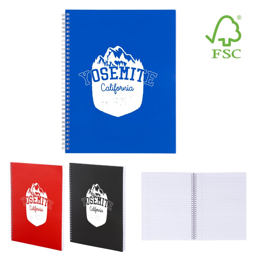 FSC Certified Spiral Notebook | 9x11