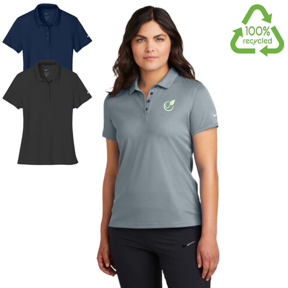 Women's Nike 100% Recycled Polyester Performance Polo