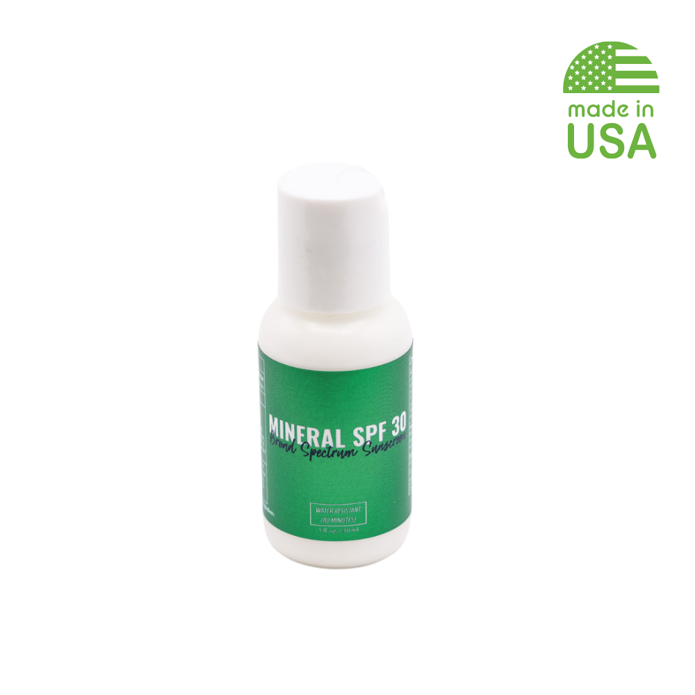 Reef Safe Mineral Sunscreen Bottle 1 oz  USA Made