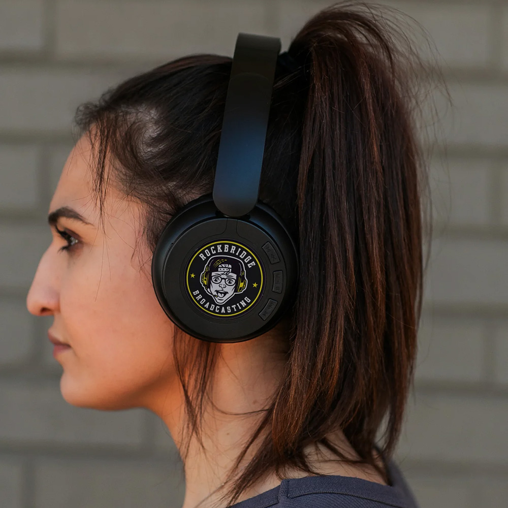 Custom Recycled Wireless Noise Cancelling Headphones