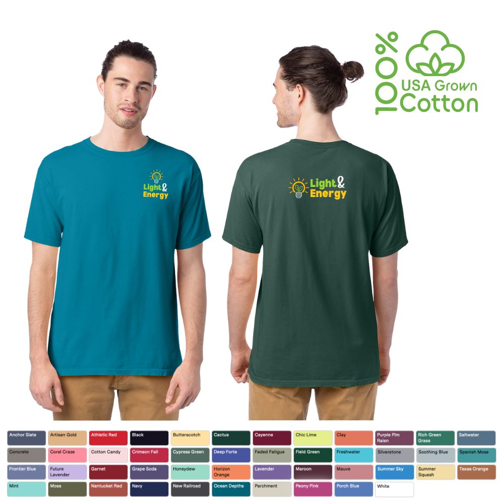 Ringspun Cotton Shortsleeve Ultra Soft T-Shirt | Full-Color | 4x4