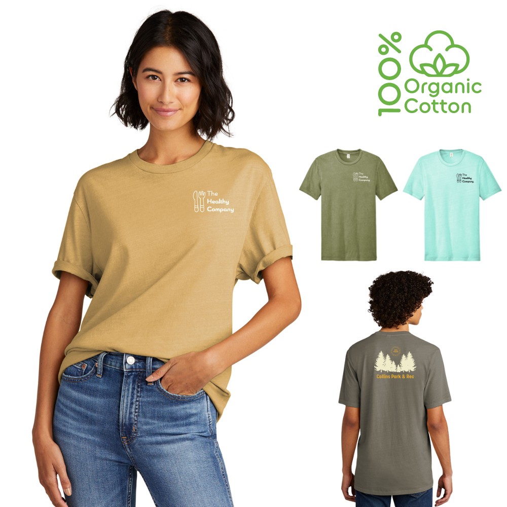 Allmade® Unisex Organic Cotton Mineral Dye Soft Adult T-Shirt