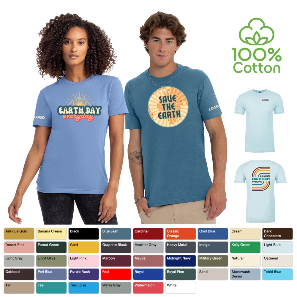 Earth Day Unisex Wrap Cotton T-Shirt | WRAP Certified
