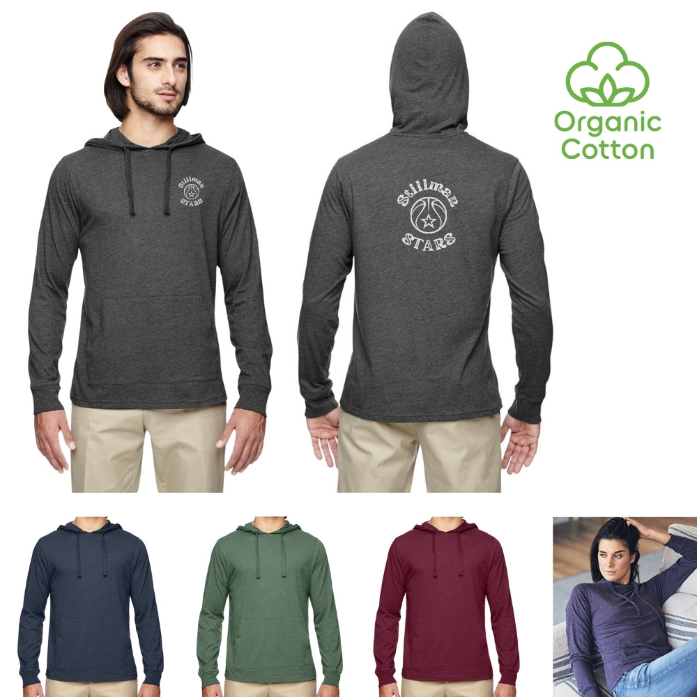 Organic Cotton Pullover Jersey Hoodie | 4.25 oz