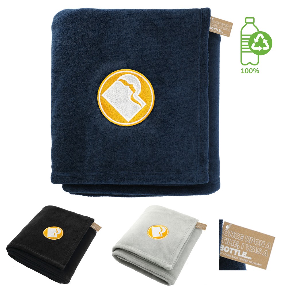 Recycled RPET Oversized Fleece Blanket