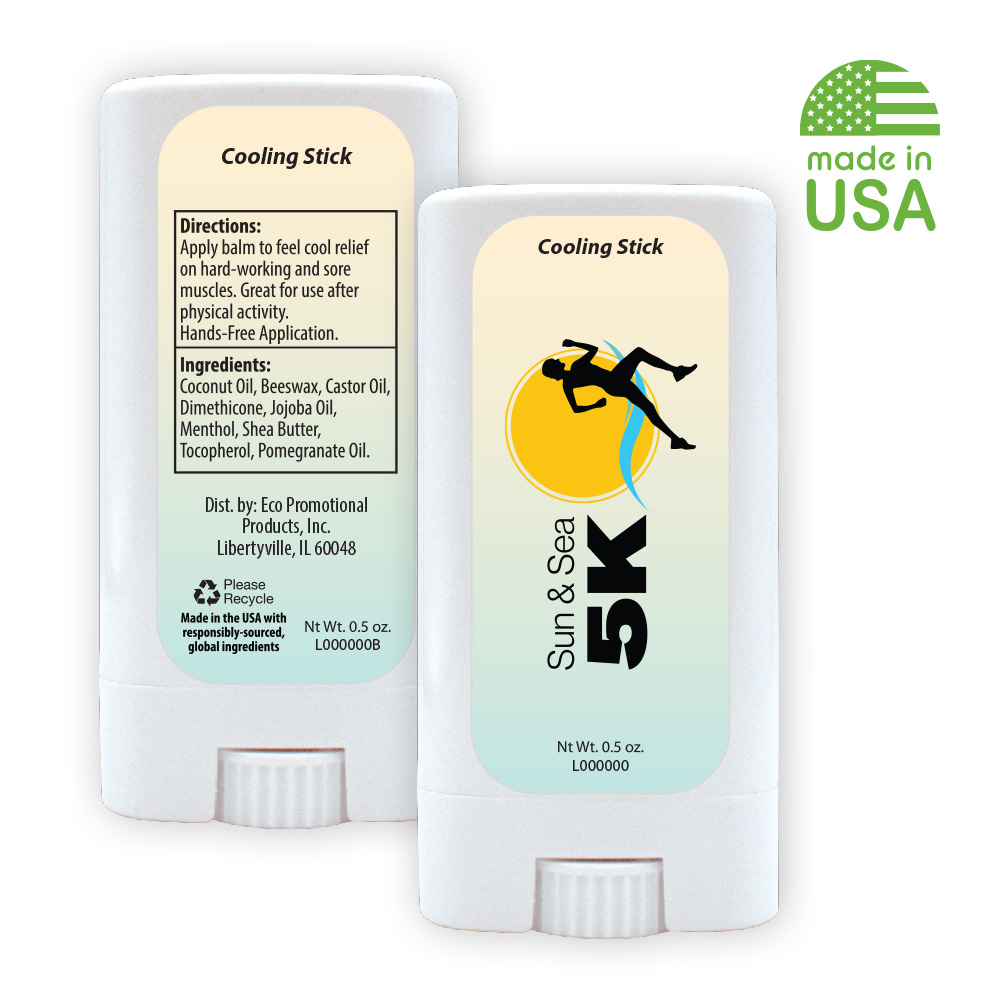 Skin Cooling & Soothing Stick | 1 oz | USA Made 