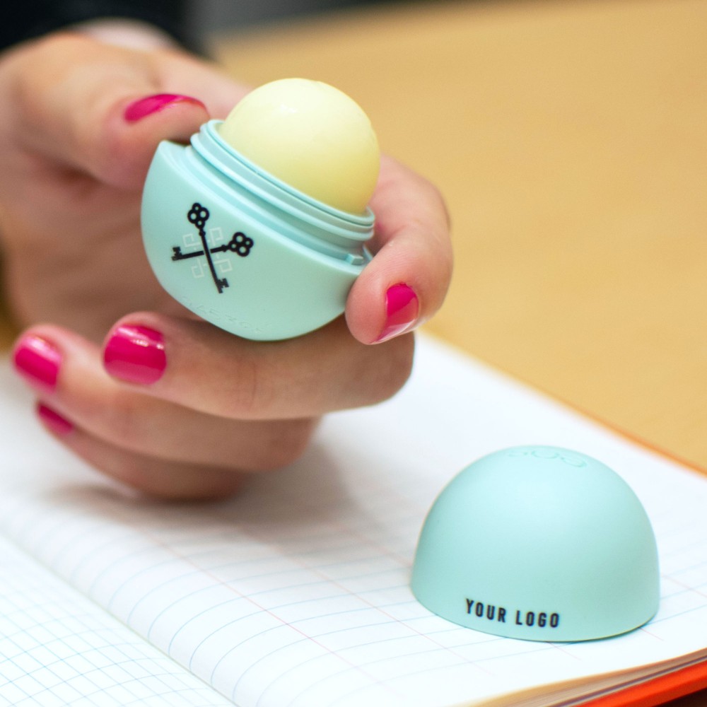 USA Made Custom EOS™ Lip Balm Lifestyle