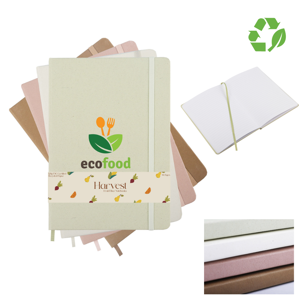 Custom Fruit Fiber™ Journal Notebook 6x9 USA Made