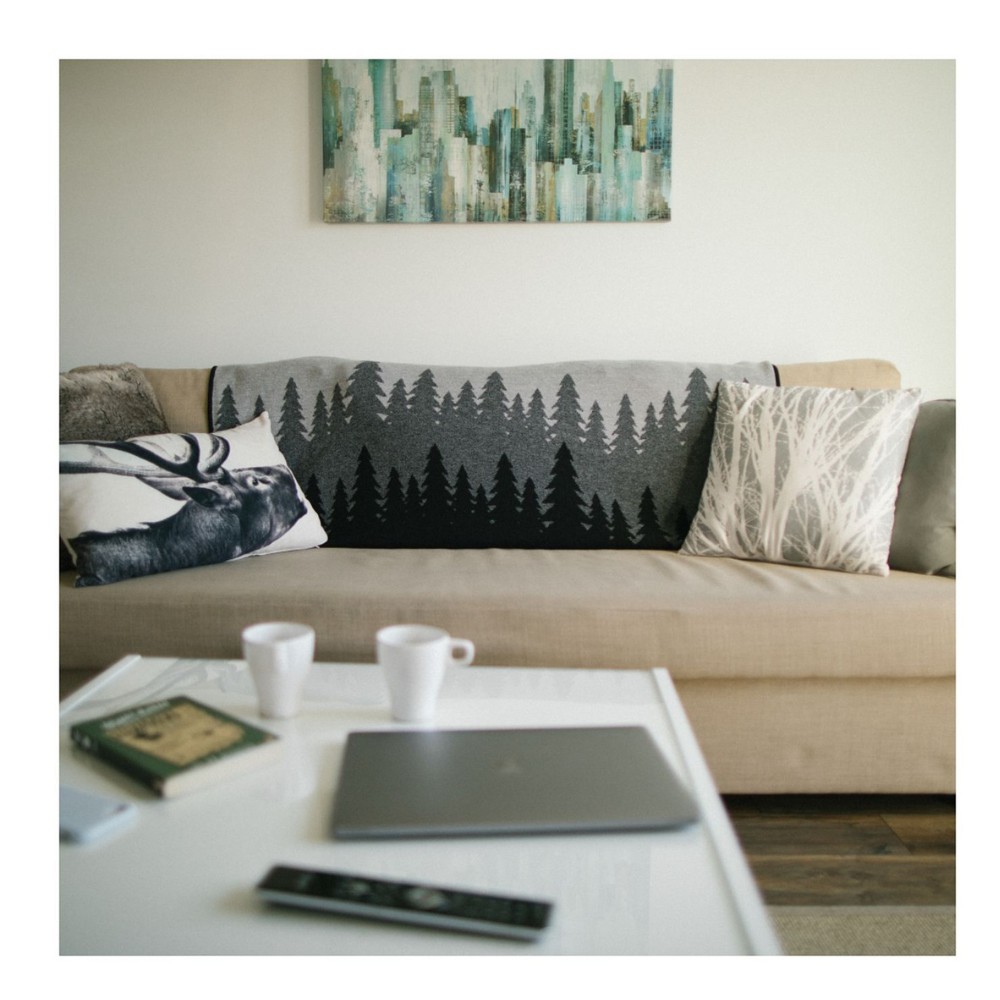 tentree Organic Cotton Juniper Blanket | 60x60