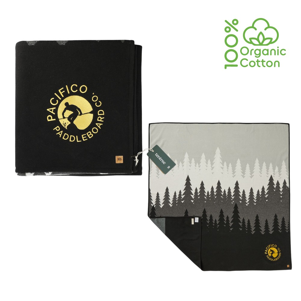 tentree Organic Cotton Juniper Blanket | 60x60