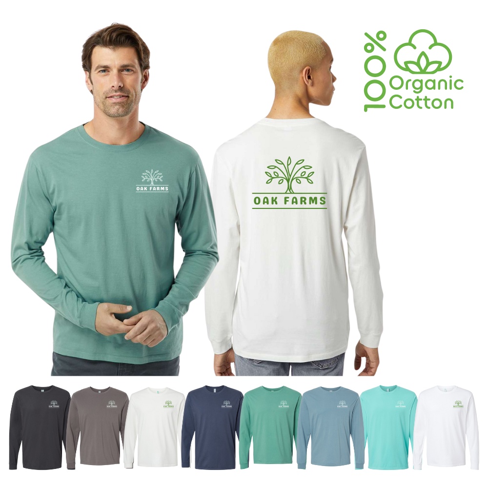 Organic Cotton Long Sleeve T-Shirt 