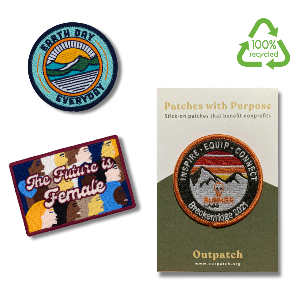 Recycled Custom Sticker Patches 