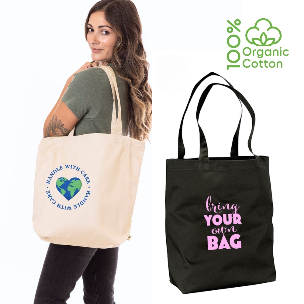 100% Organic Cotton Twill Tote Bag