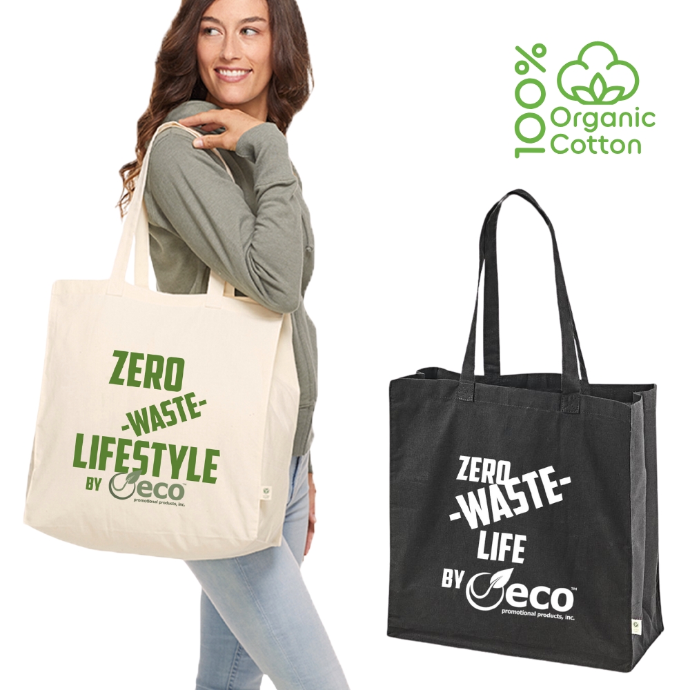 Lightweight Custom Organic Cotton Tote Bag