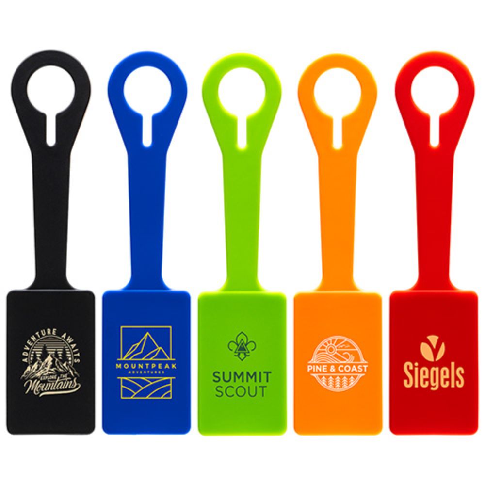 Silicone Luggage Tag with ID Card